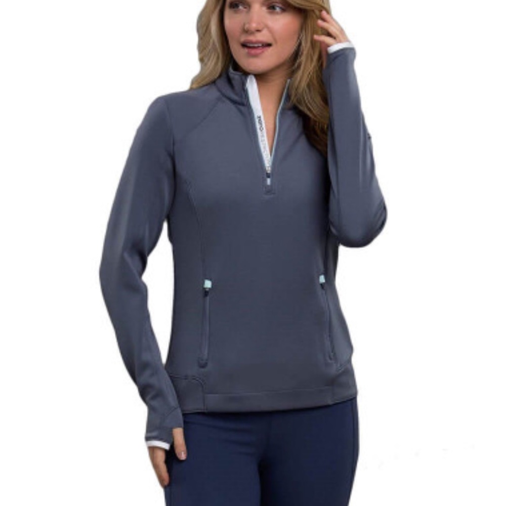 Zero Restriction Sofia 1/4 Zip Performance Top Xs - image 1